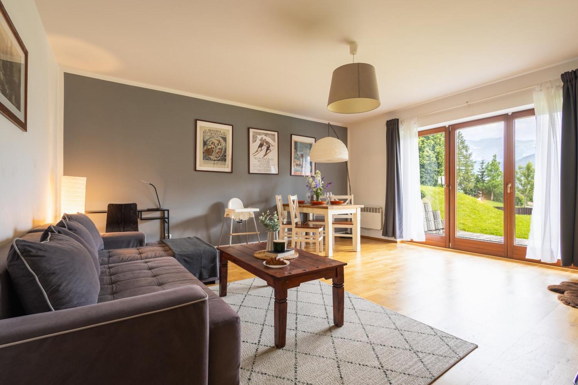 Apartament Poludniowy Z Widokiem- Sauna, Jacuzzi, Kominek Kościelisko Eksteriør billede