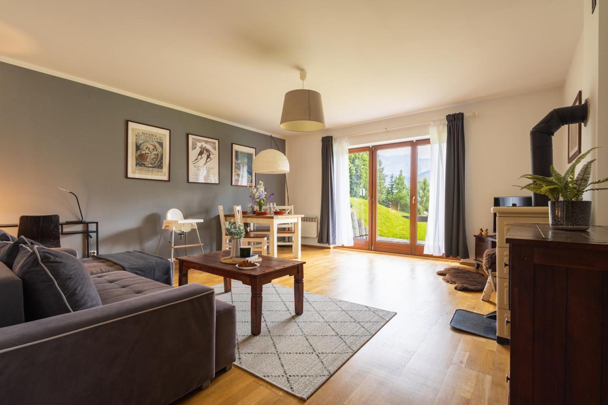 Apartament Poludniowy Z Widokiem- Sauna, Jacuzzi, Kominek Kościelisko Eksteriør billede